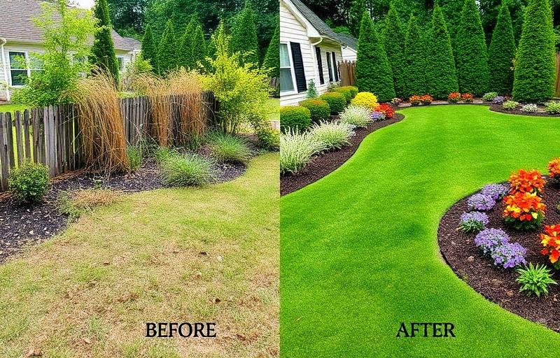 Before and after: Garden Transformation